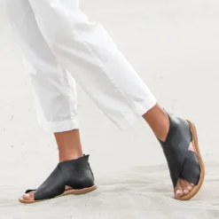 Born Shoes Iwa Jeans-Women Sandals